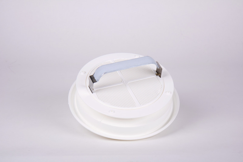 Hríbový difúzor ventilátora ? 243 mm - biely</p>