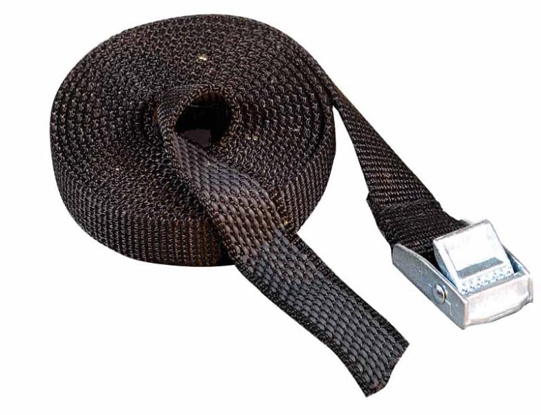 Napínací popruh 2 m x 18 mm, pogumovaný. Voľne