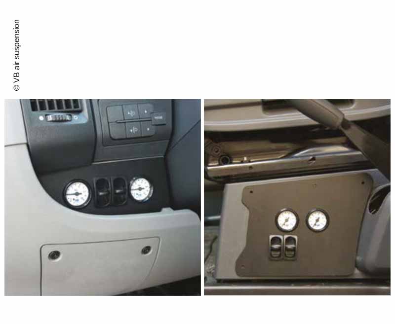 Prídavné vzduchové odpruženie Ford Transit V363 2-okruhová komfortná sada
