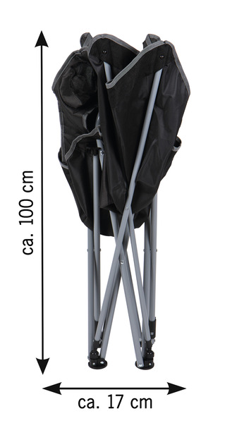 Snobby II - Skladacia stolička s nastaviteľným operadlom a funkciou spania</p>