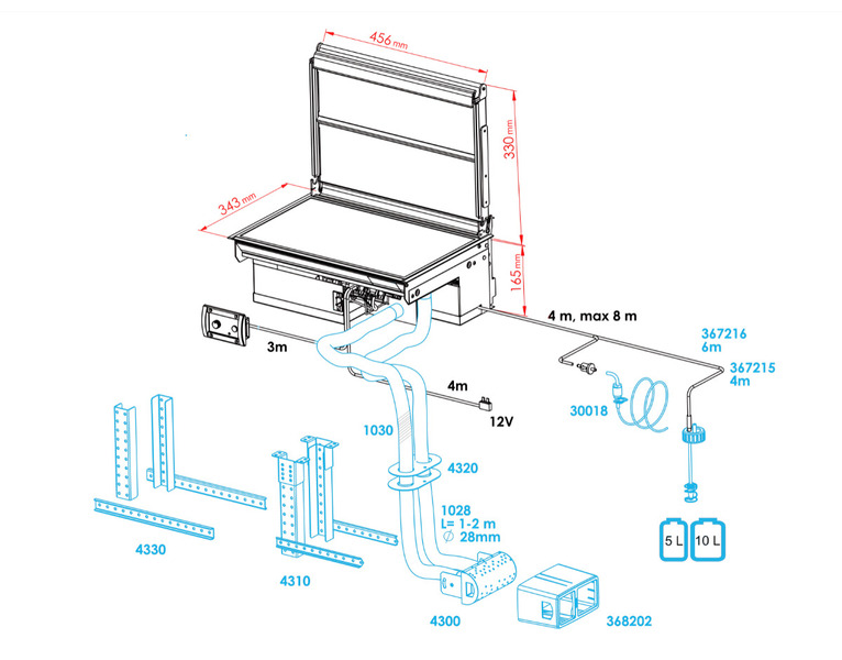 Sklokeramická varná doska + ohrievač