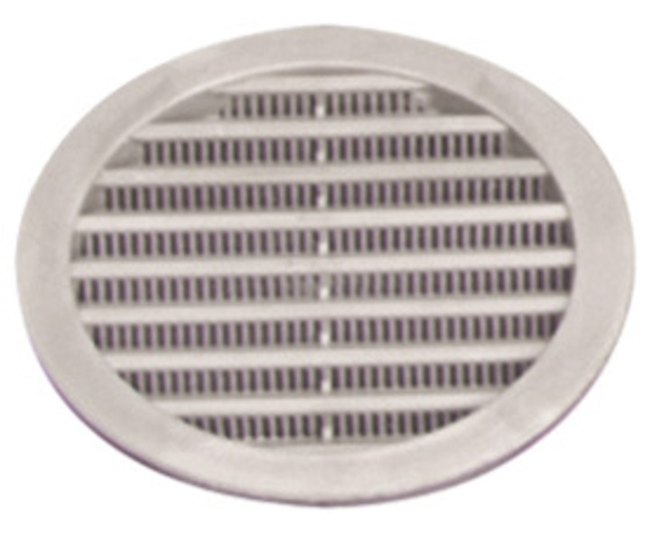 Ventilation grille round white