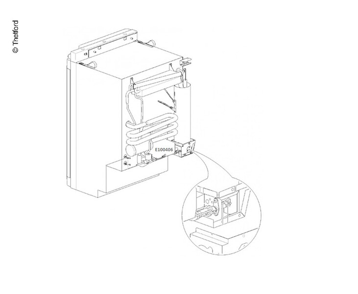 Riadiaca doska napájania chladničiek Thetford N4000