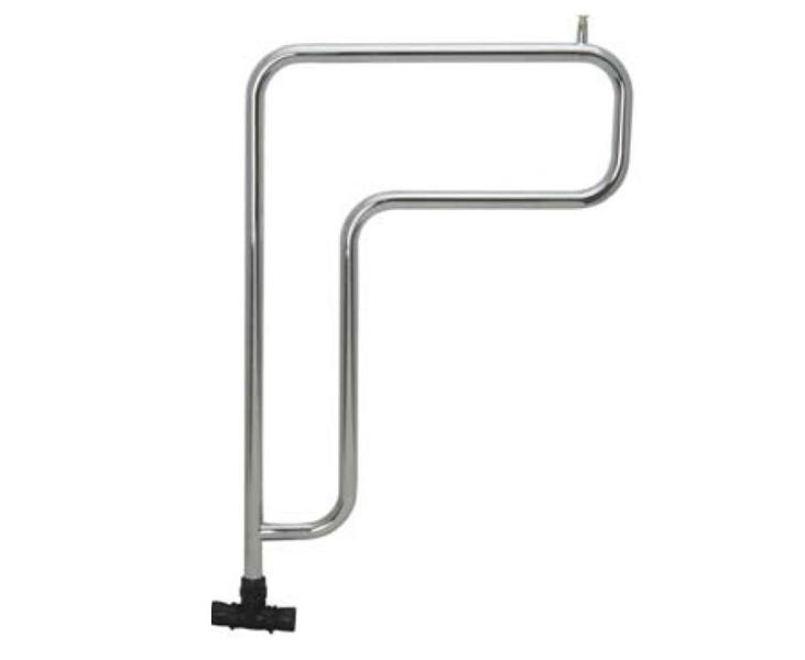 Towel heater chrome plated, connection 22mm