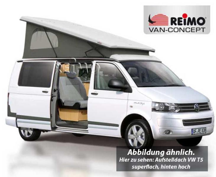 Strešná posteľ EasyFit pre VW T5 / T6 / T6.1 KR – s pásovým zapínaním