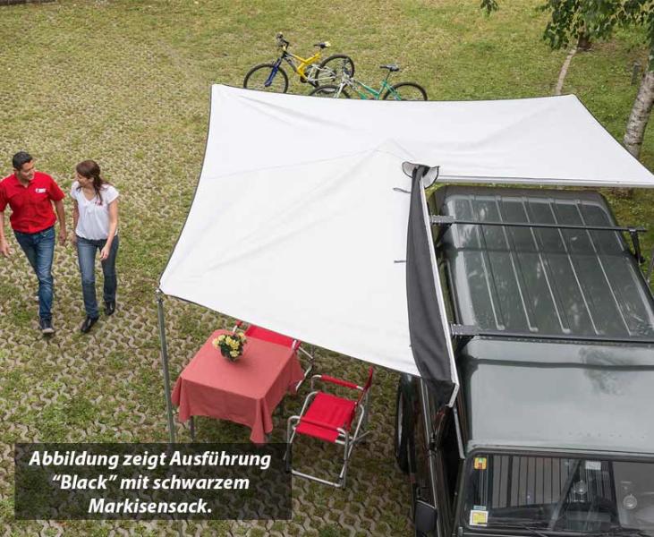 Markíza Fiamma Compass 260, taška na markízu čierna, dĺžka 260 cm