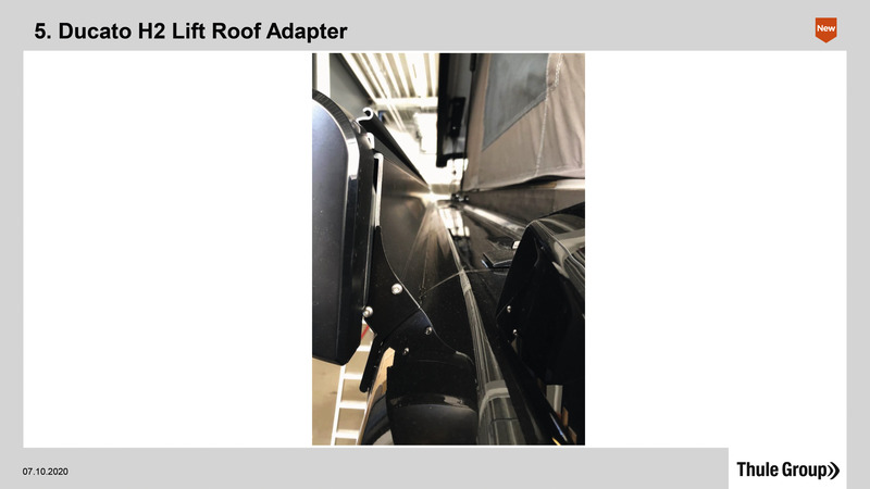 Adaptér Ducato H2 315cm