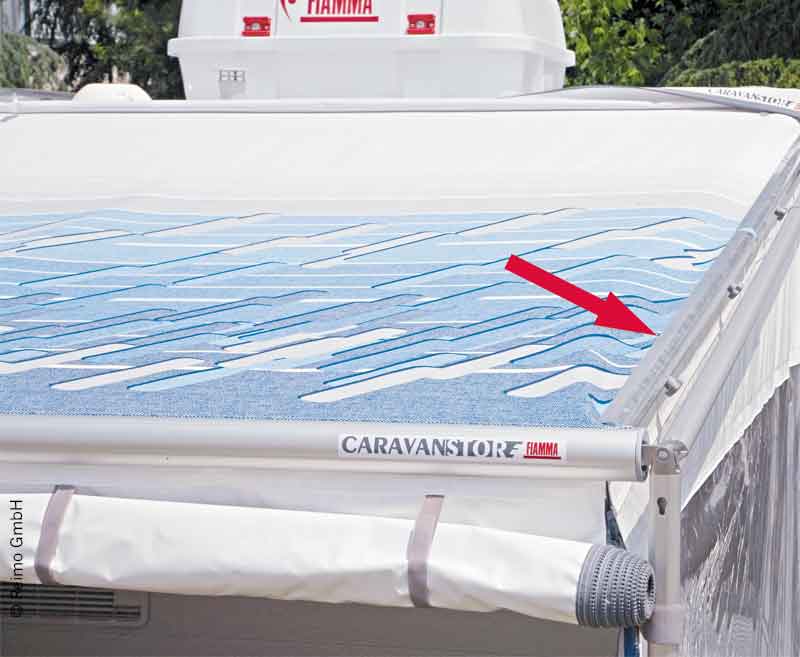 PRIVACY ROOM CS light pre Caravan Store 360XL, sivá, Fast Clip