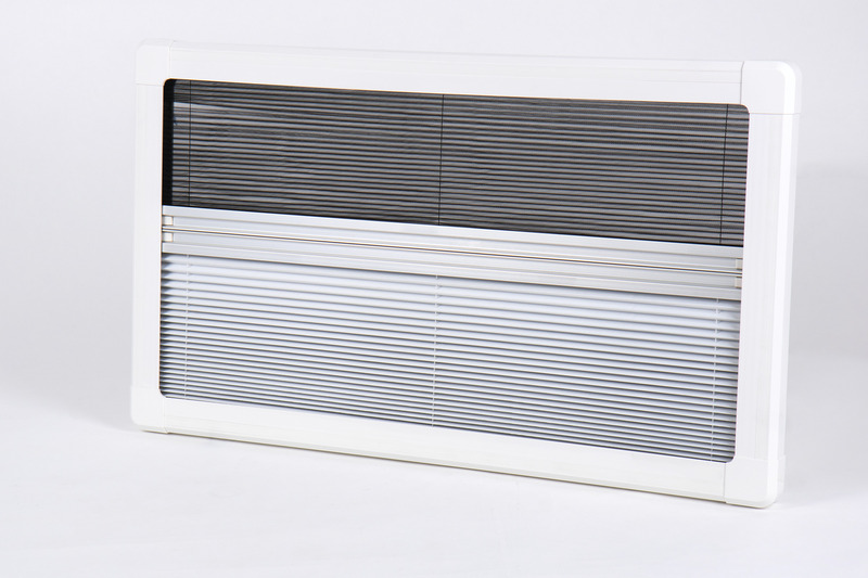 Carbest Blackout Pleated Blind and Flyscreen for RW Eco  500x350