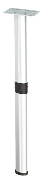 Nohu s kĺbovým stolíkom, kĺb uprostred, 675/315 mm, strieborná