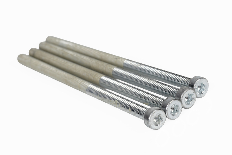 Závitové skrutky M6x120, 4 ks