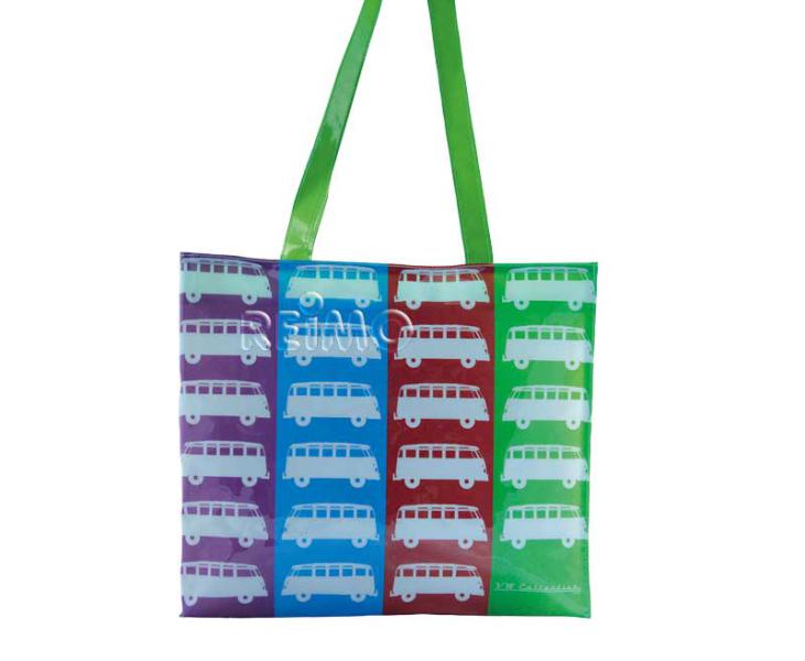 VW Collection T1 Bulli Bus Shopper Colors - PVC taška - farebná</p><br></p>