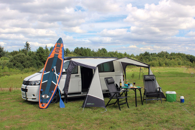 Slnečná strieška TECH-LINE Canopy Highline 280 × 240, výška 255–305 cm