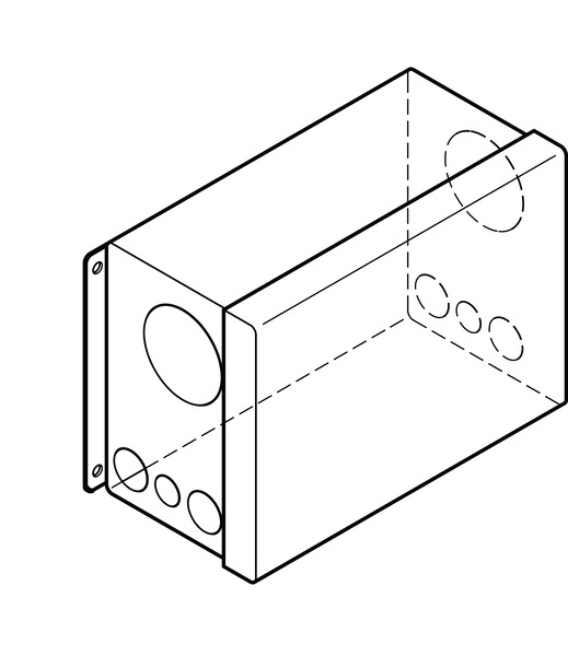 Airtronic D2 stainless steel box for outdoor/underfloor mounting