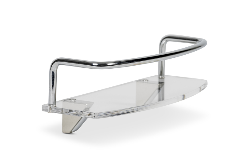 Priehľadná polica - 240 x 90 x 90 mm</p>