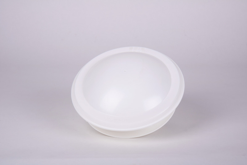 Hríbový difúzor ventilátora ? 243 mm - biely</p>