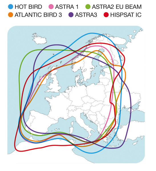 Carbest Travelsat 2 – satelitná súprava s jedným satelitom a Bluetooth (80 cm)