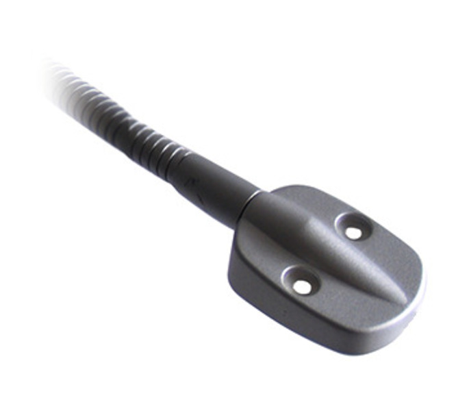 LED svetlo na husom krku - matná strieborná - 330 mm</p>