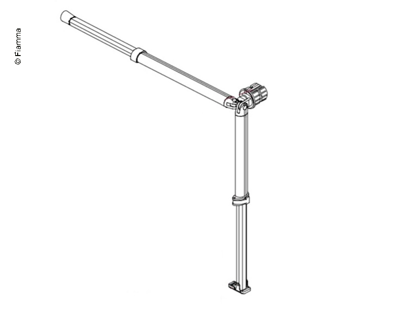 Napínacia + podporná pätka pre F35