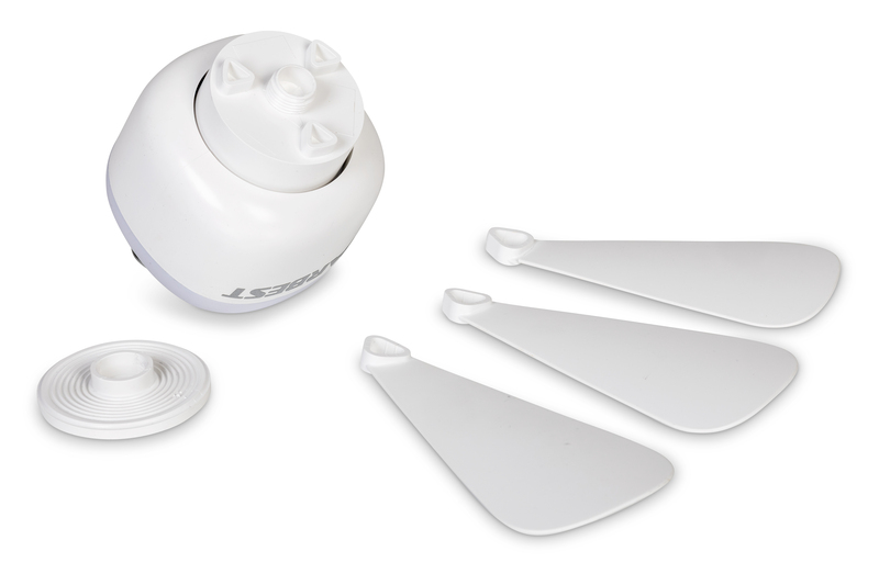 Stropný ventilátor CARBEST LENE s LED svietidlom a akumulátorom
