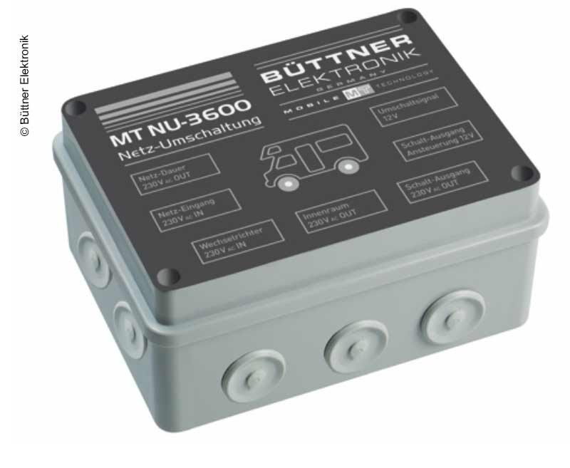 Prepínanie siete pre sínusový menič MT NU-3600