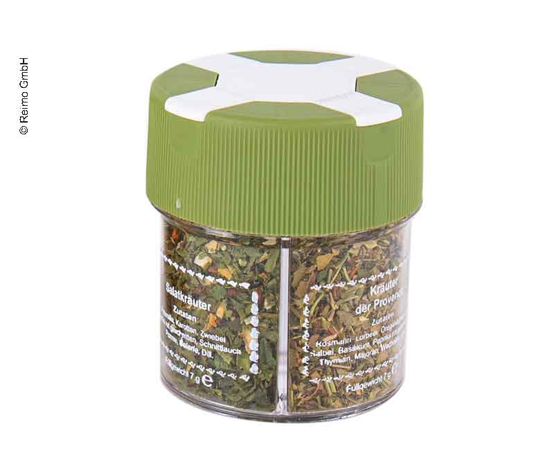 Šalátový / bylinkový šejker 4-násobný: Provence, Virginia, Salad, Grill</p>