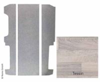 Bodenplatte VW T6/T5 LR V3000 3-tlg.826 mm Dekor Tessin Rechtsl. VW Einstiegsti
