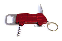 VW Collection VW Bulli Flaschenöffner aus Stahl, Maße 4,5x12cm