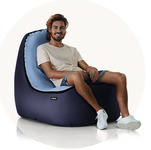 Luftsessel TRONO, blau