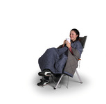 Poncho Decke HOLIDAY TRAVEL 220x155, mit Loch zum über Kopf ziehen