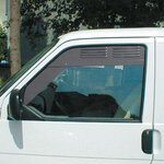 Lüftungsgitter für die Fahrerhaustüren für VW T5/T6 Standard Variante