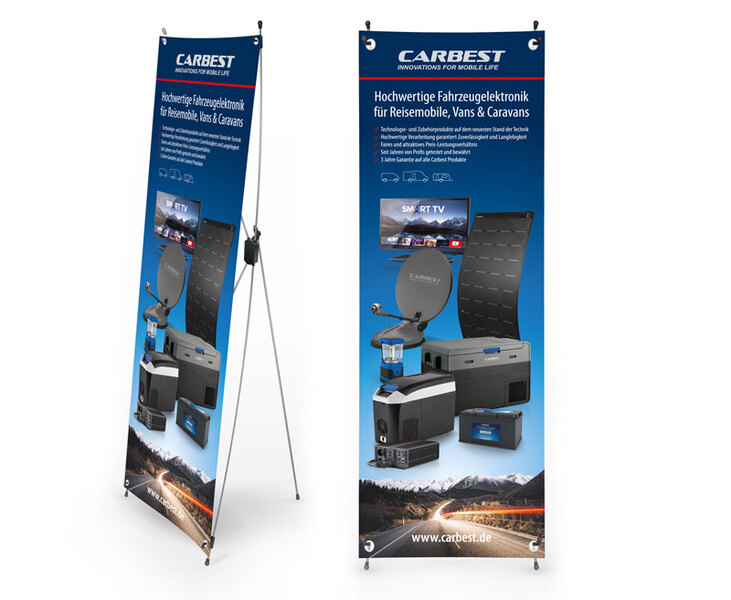 Carbest X-Banner - Deutsch