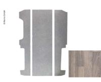 Bodenplatte T5/T6 kR Kombi, 3-teilig, 246cm lang, Decor Tessin