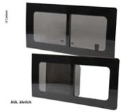 T5 Schiebefenster, T6 Seitenfenster links, Echtglas, 1135x585, Carbest Fenster