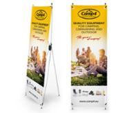 Camp4 X-Banner, Größe: 600x1800mm