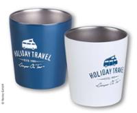 Edelstahl Kaffeebecher 0,3l, HOLIDAY TRAVEL, 2er Set