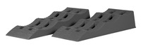 Stufenkeil XL / Multi-Level-Rampen 2 Stck. grau