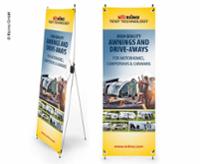Tent Technology X-Banner, Größe: 600x1800mm