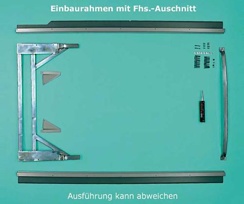 Einbaurahmen VWT5 kR m.Fhs-Ausschn. Rechtslenker