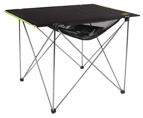 Folding Table Tucson Black 80x57x56cm Camp4 Camping Tables