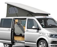 Aufstelldach Superflach II hinten hoch