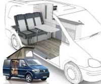 T5 Ausbau, T6 Camping-Ausbau kurzer Radstand